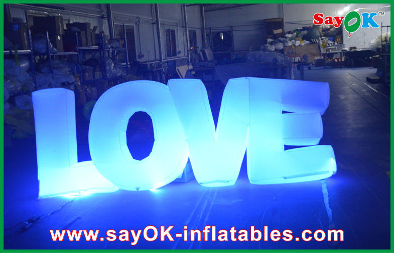 Popular Valentine Inflatable Lighting Decoration Engagement Event
