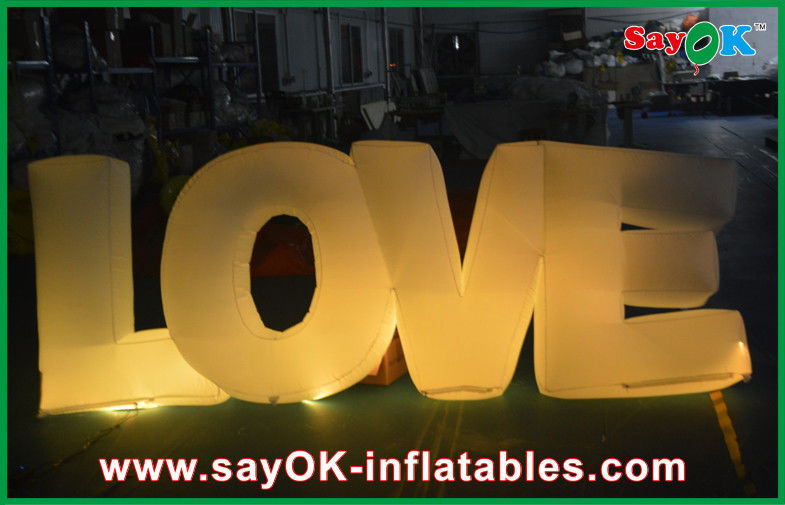 Popular Valentine Inflatable Lighting Decoration Engagement Event