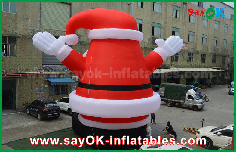 Big Lovely Outdoor Inflatable Santa Claus for Christmas Decoration