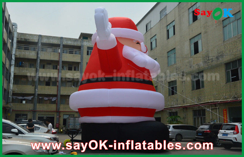 Big Lovely Outdoor Inflatable Santa Claus for Christmas Decoration