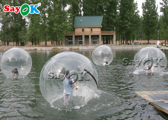 Giant Transparent Tpu Inflatable Water Walking Ball For Rental SGS ROHS