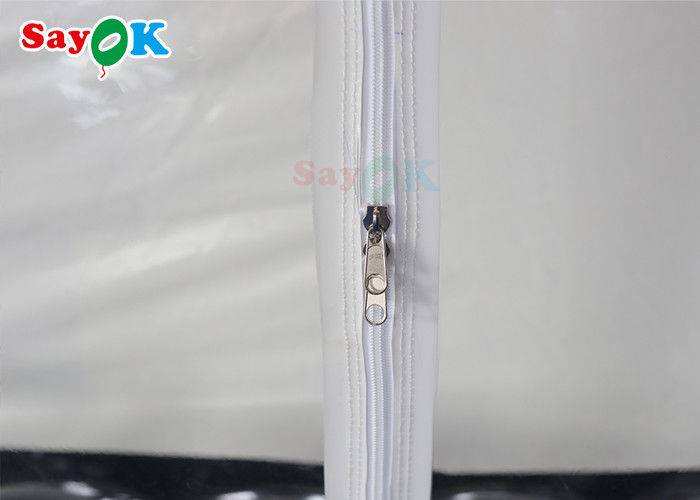 Transparent Inflatable Holiday Decorations Bounce House Snow Globe Christmas