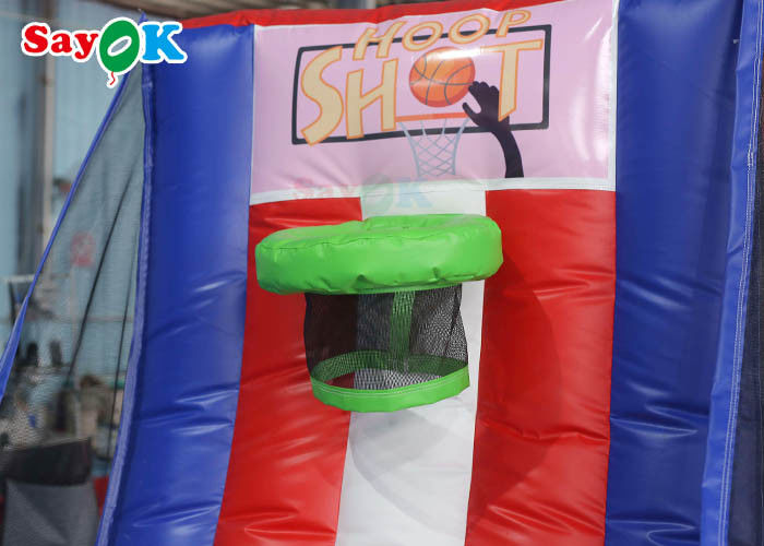 Interactive Tarpaulin Inflatable Sports Games For Team Building Screen Printing