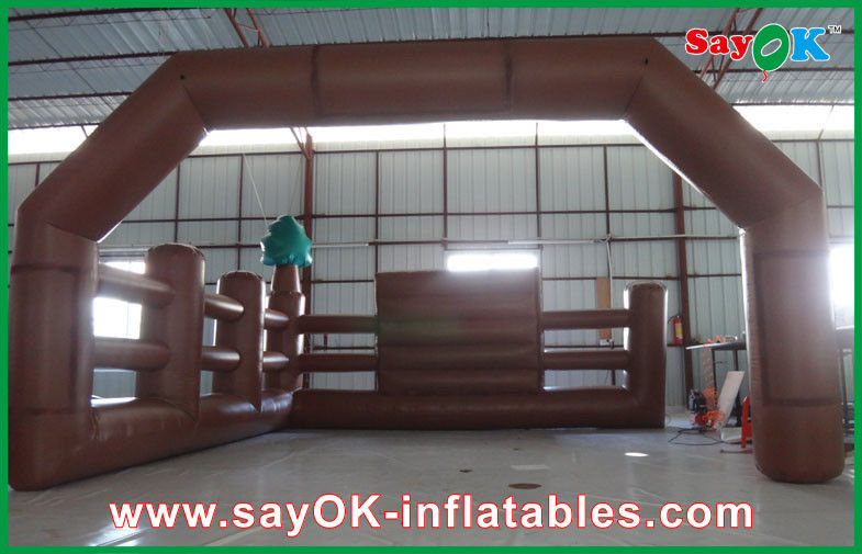 Commercial Inflatable Arch With Fence Inflatable Advertisement