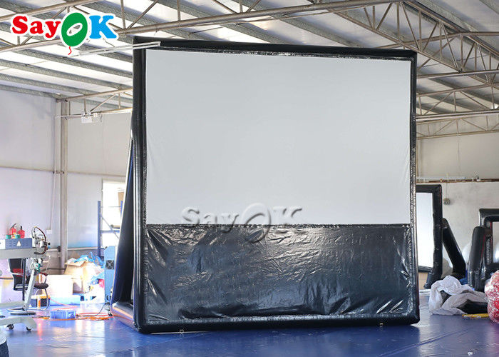 Inflatable Video Screen Waterproof Mobile Airtight Inflatable Screen Outdoor For Movies