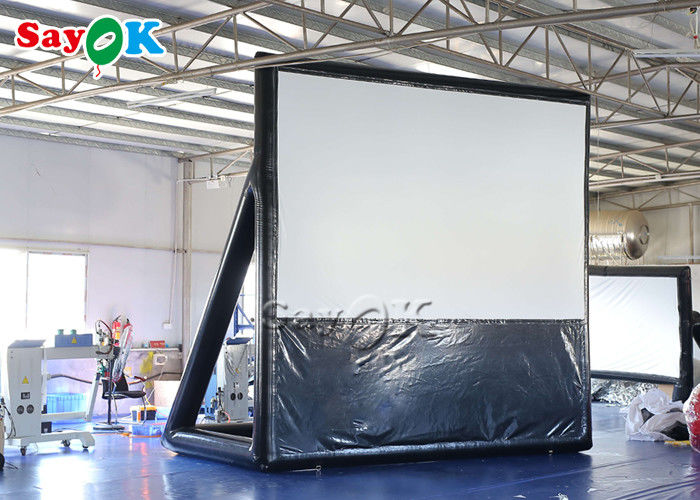 Inflatable Video Screen Waterproof Mobile Airtight Inflatable Screen Outdoor For Movies