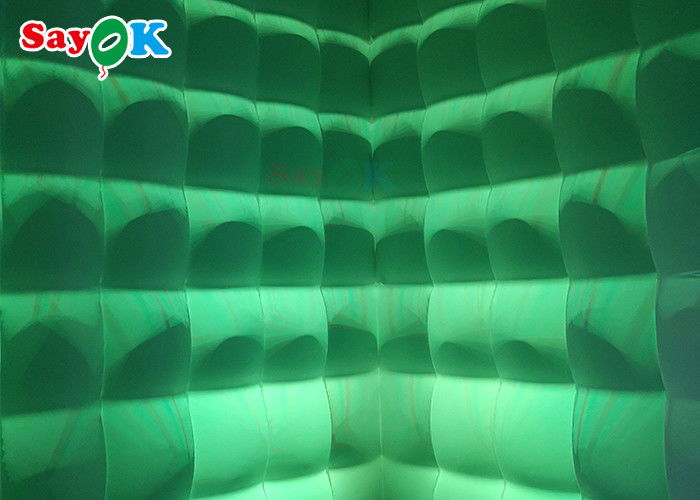 Inflatable Cube Tent Flexible Inflatable Air Tent With Led Lights Blow Up Camping Tent