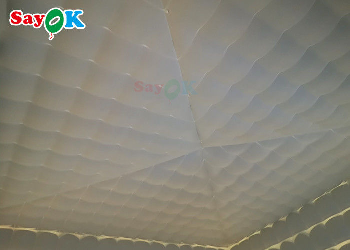 Inflatable Cube Tent Flexible Inflatable Air Tent With Led Lights Blow Up Camping Tent
