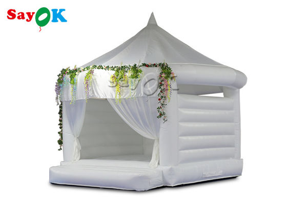 5x5x4.7mH PVC Bounce Inflable de Salto Aéreo de la Boda