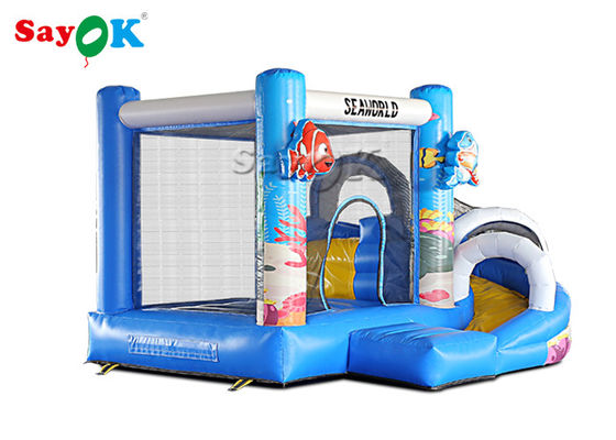 Gran salpicador de aire de PVC inflable desliza animales combo abierto 2 años de garantía