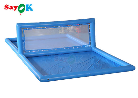 Juguetes de agua inflables de PVC Cortes de voleibol entretenimiento familiar vecindario juegos interactivos