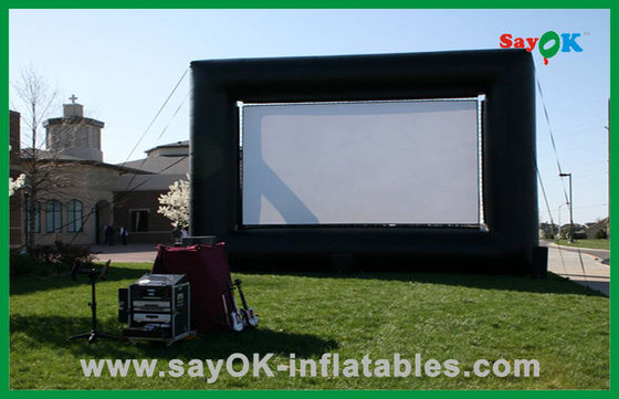 Pantalla de cine inflable en el patio trasero, Pantalla de TV inflable a prueba de agua