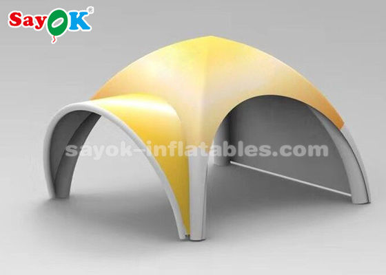 La tienda de campaña inflable modificó X para requisitos particulares portátil forma la tienda inflable del aire para la feria profesional fácil monta