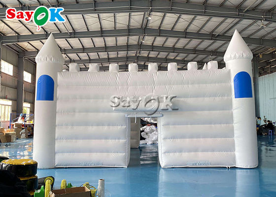 Tienda animosa blanca de encargo del castillo de la tienda inflable de la yarda para el peso ligero del banquete de boda