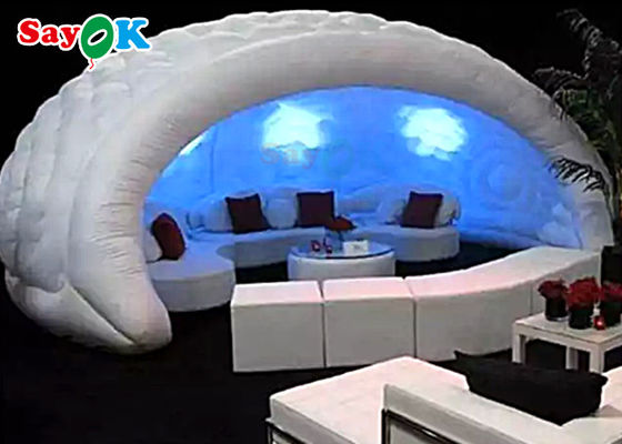 La tienda inflable del aire modificó la tienda inflable al aire libre de la exposición para requisitos particulares explota la tienda del partido