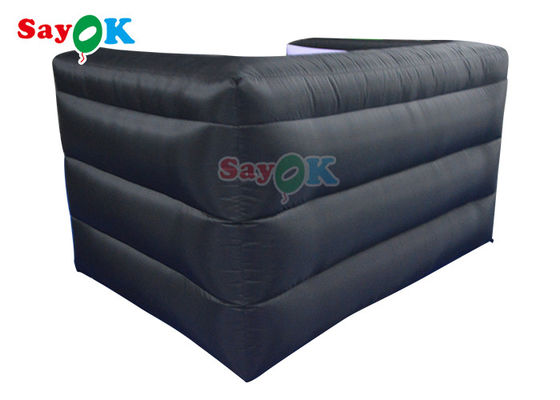 barra inflable blanca del Pub de los 2.4x10.3x1.05m para los acontecimientos del partido