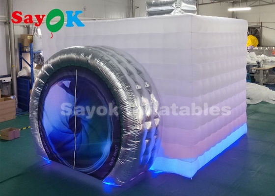 Tienda inflable inflable del cubo de la cabina/el 11.5x9.2x8.2ft de la foto del acontecimiento del festival de la cabina de la foto del partido