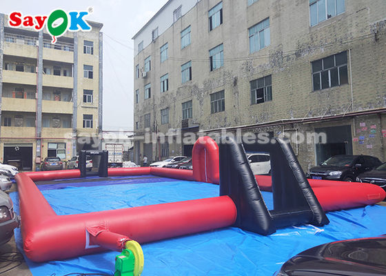 20*10*2m Tarpaolin de PVC Juegos deportivos inflables / Campo de fútbol inflables