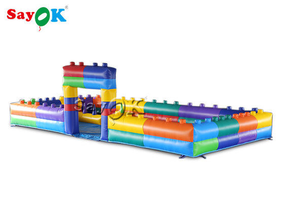 Cerca inflable del coche de parachoques de los juegos de los niños de la prenda impermeable grande inflable del patio