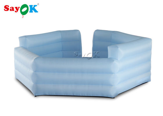 Juegos inflables inflables del ventilador de Gaga Ball Pit With Electric de los juegos de los deportes del paño de Oxford para los niños