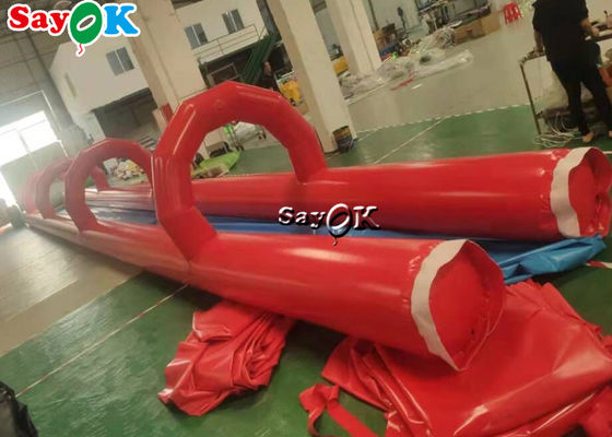 Los juegos inflables del césped impermeabilizan el juego al aire libre del carnaval de la bolera que rueda inflable