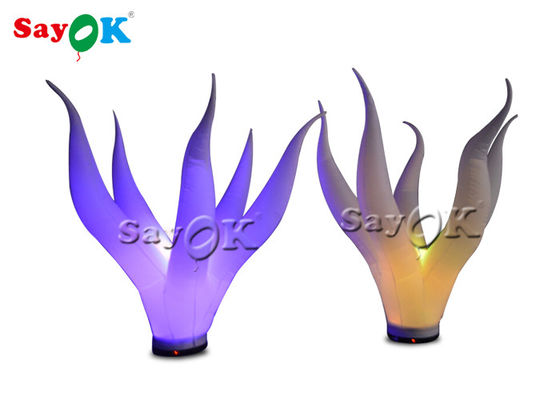 Nailón personalizado 3m inflables LED algas marinas para el festival