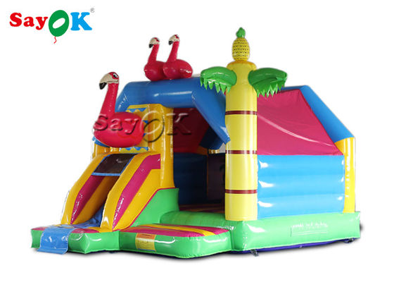 4.9x3.9x3.6mH Flamingo Comercial Inflable Casa de Salto