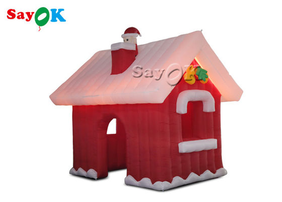 3*3*3m Oxford Inflable Casa de Navidad para Fiestas