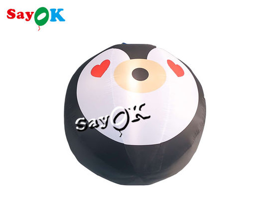 3.3ft Inflación de la decoración de Navidad Led Mascota Animada Pinguino Globo de Luz