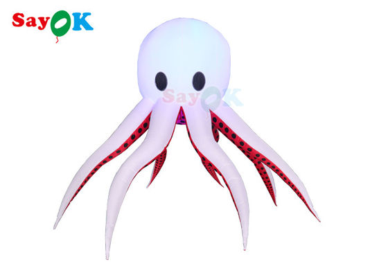 Medusas LED que cuelgan la marioneta inflable del pulpo para hacer publicidad de la decoración