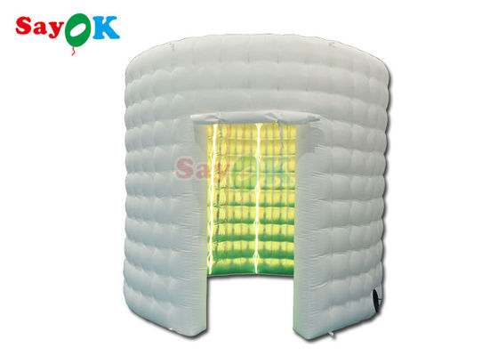 ROHS inflables para cabina de fotos de color blanco Pared para selfies telón de fondo para cabina de fotos Recinto