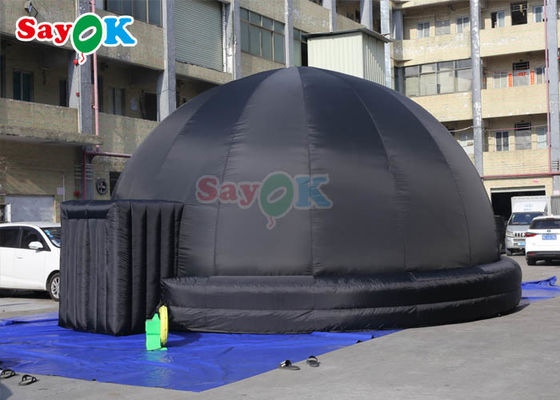 Tenda de cúpula de planetario inflable portátil para cine, cine y niños Equipo educativo escolar