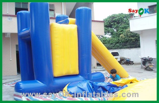 Juguetes de agua inflables comerciales, barandilla de PVC deslizador inflables agua inflables
