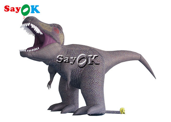 Publicidad inflables 5m 16ft gigante modelo de dinosaurio inflables para la exposición de Halloween