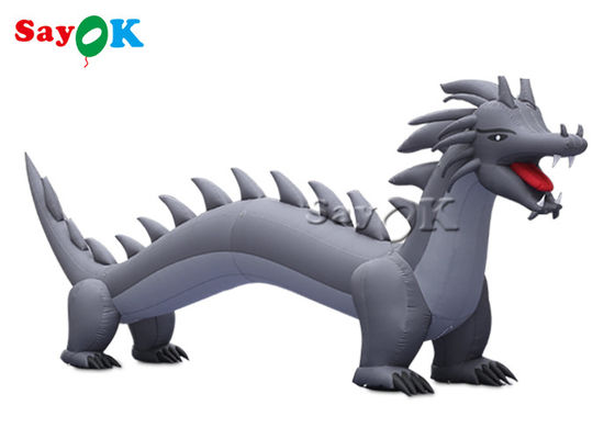 Modelo inflables de Navidad Tejido de Oxford Jumbo Dragón inflables con alas