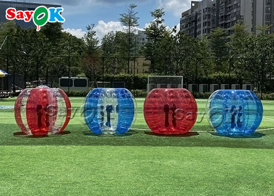 Bola de parachoques inflable del PVC de los juegos inflables el 1.8m del fútbol para la actividad al aire libre del niño de los adultos