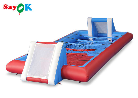 10x5m 30x15ft Juegos deportivos inflables portátiles Campo de fútbol con soplador
